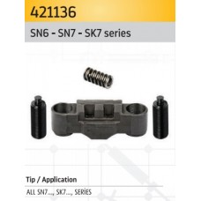 Блок привода суппорта 421136 с ввертышами для Knorr SN6, SN7, SK7